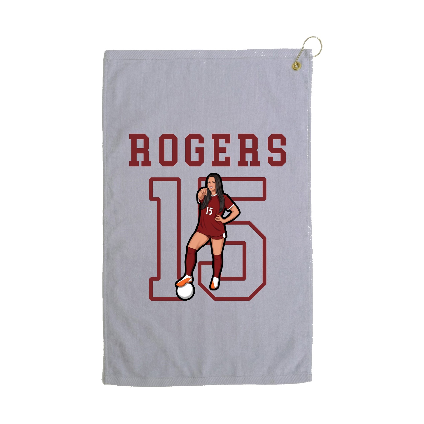 Golf Towel — Shirsey in Grey