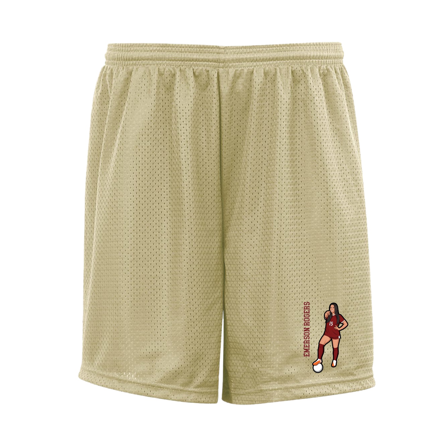 Shorts — Name Vertical in Vegas Gold