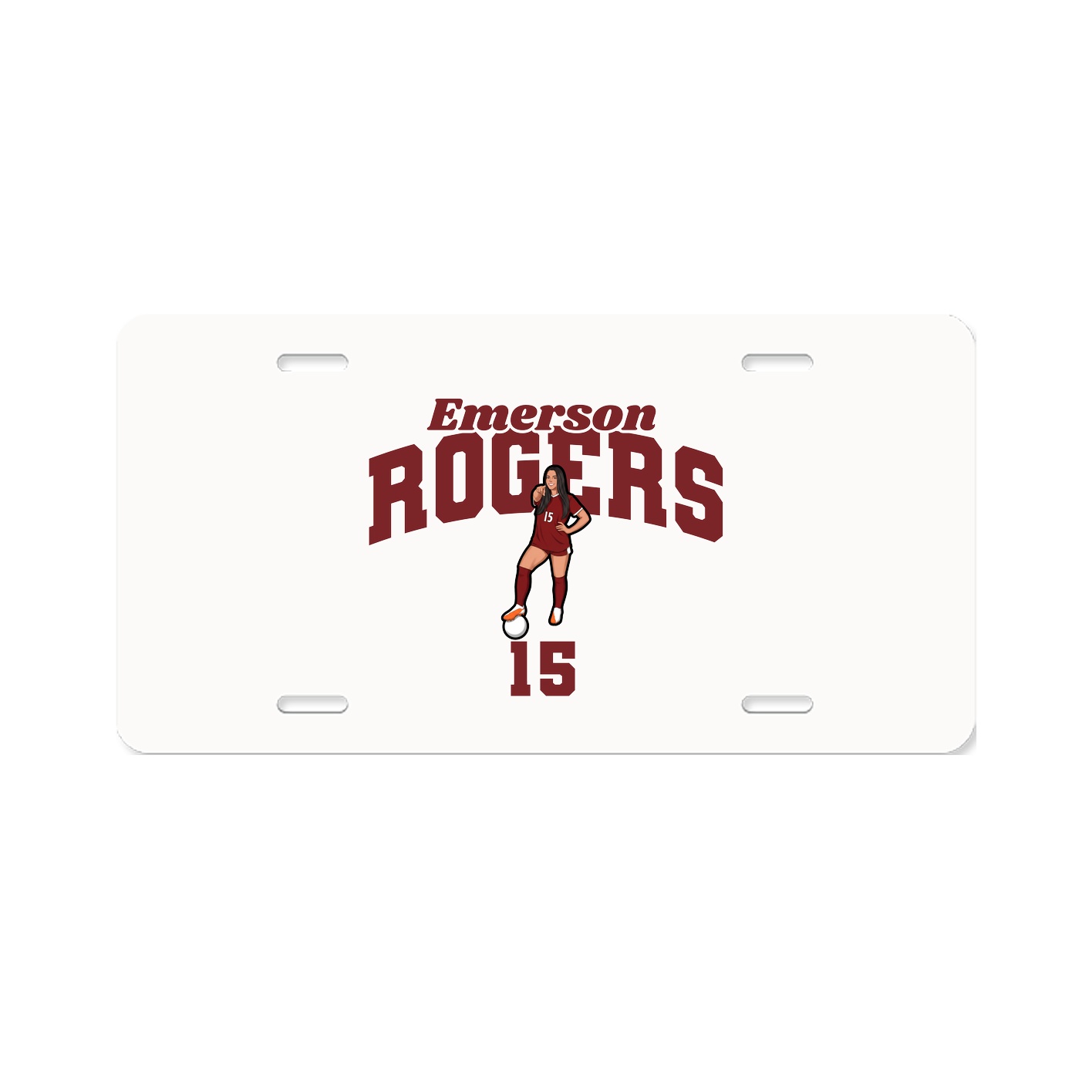 License Plate — Signature Arch in Classic