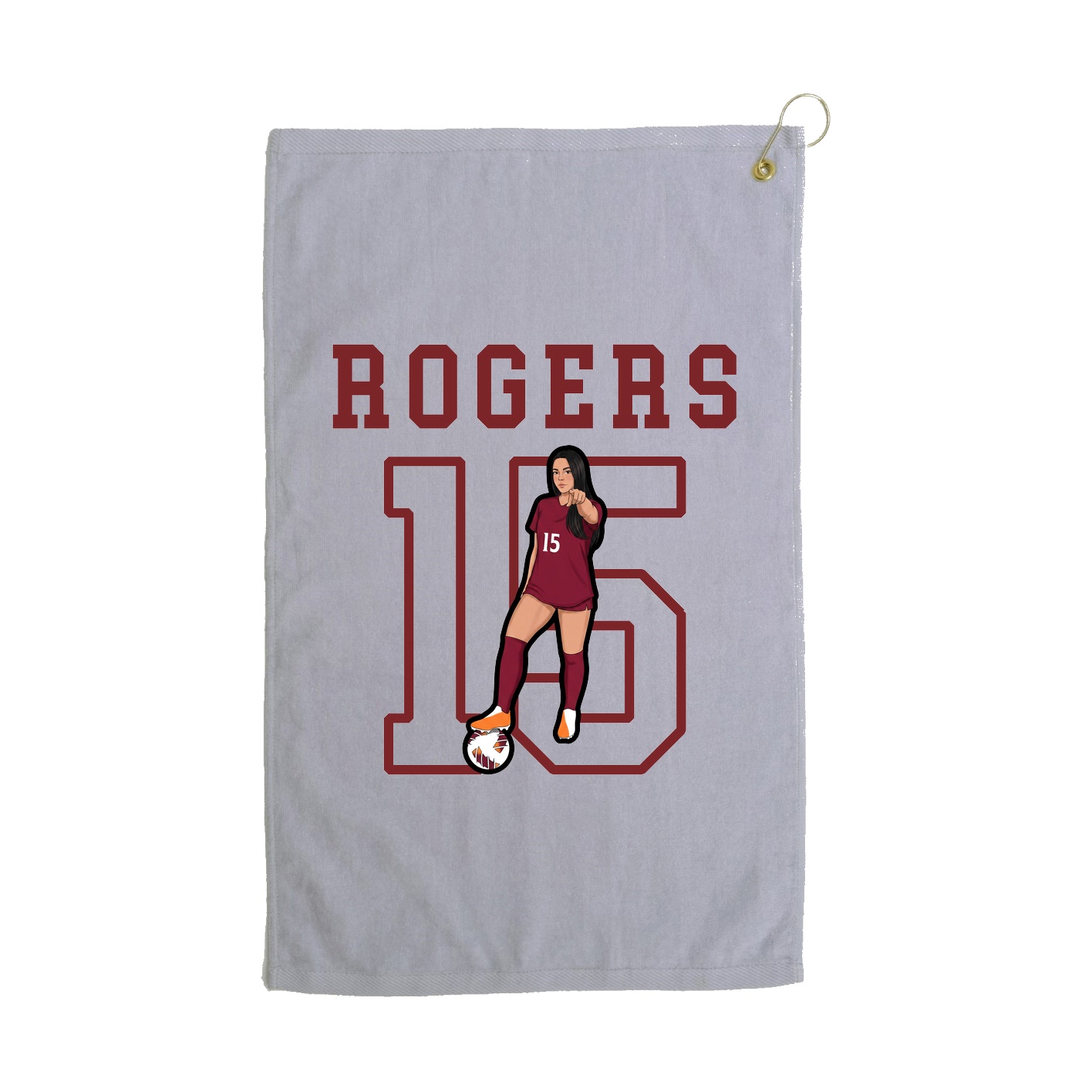 Golf Towel — Shirsey in Grey