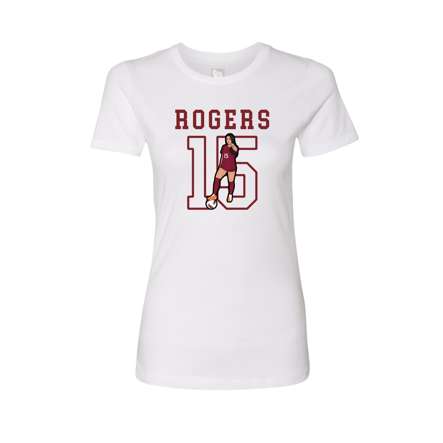 Fitted Women's Tee — Shirsey in White