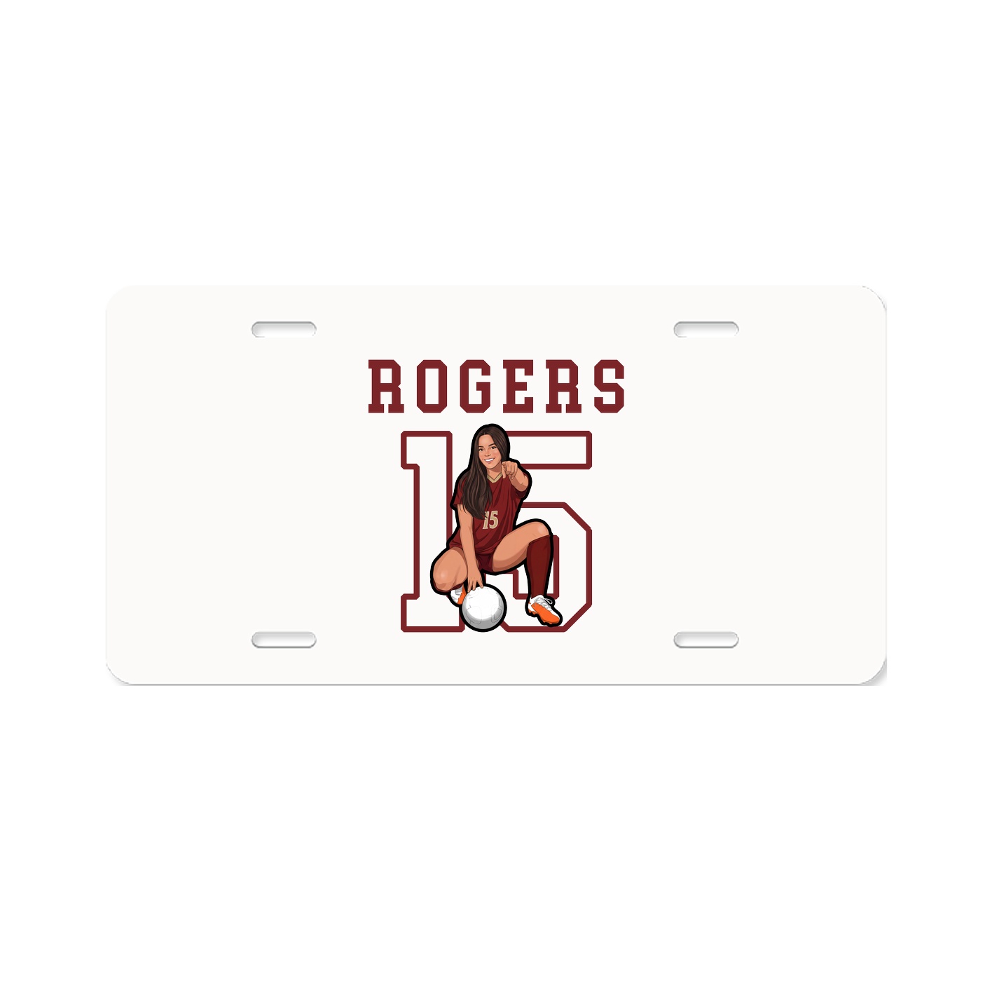 License Plate — Shirsey in Classic