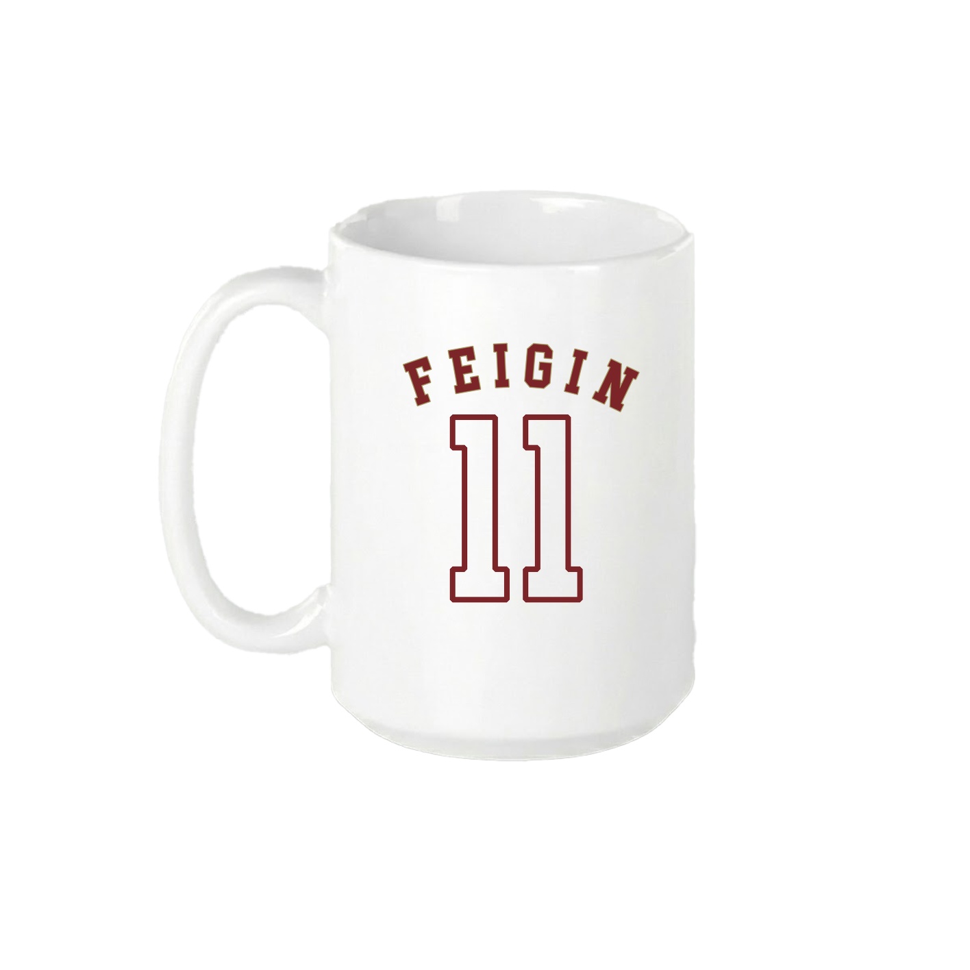 15oz Coffee Mug — Shirsey Arch in White