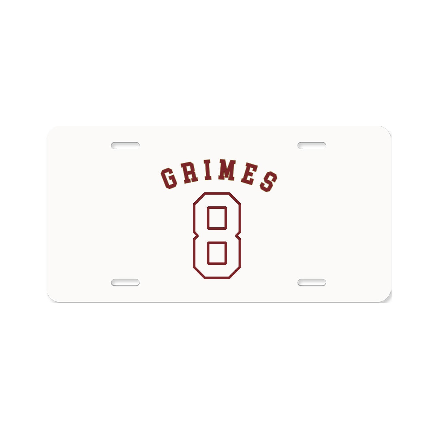 License Plate — Shirsey Arch in Classic