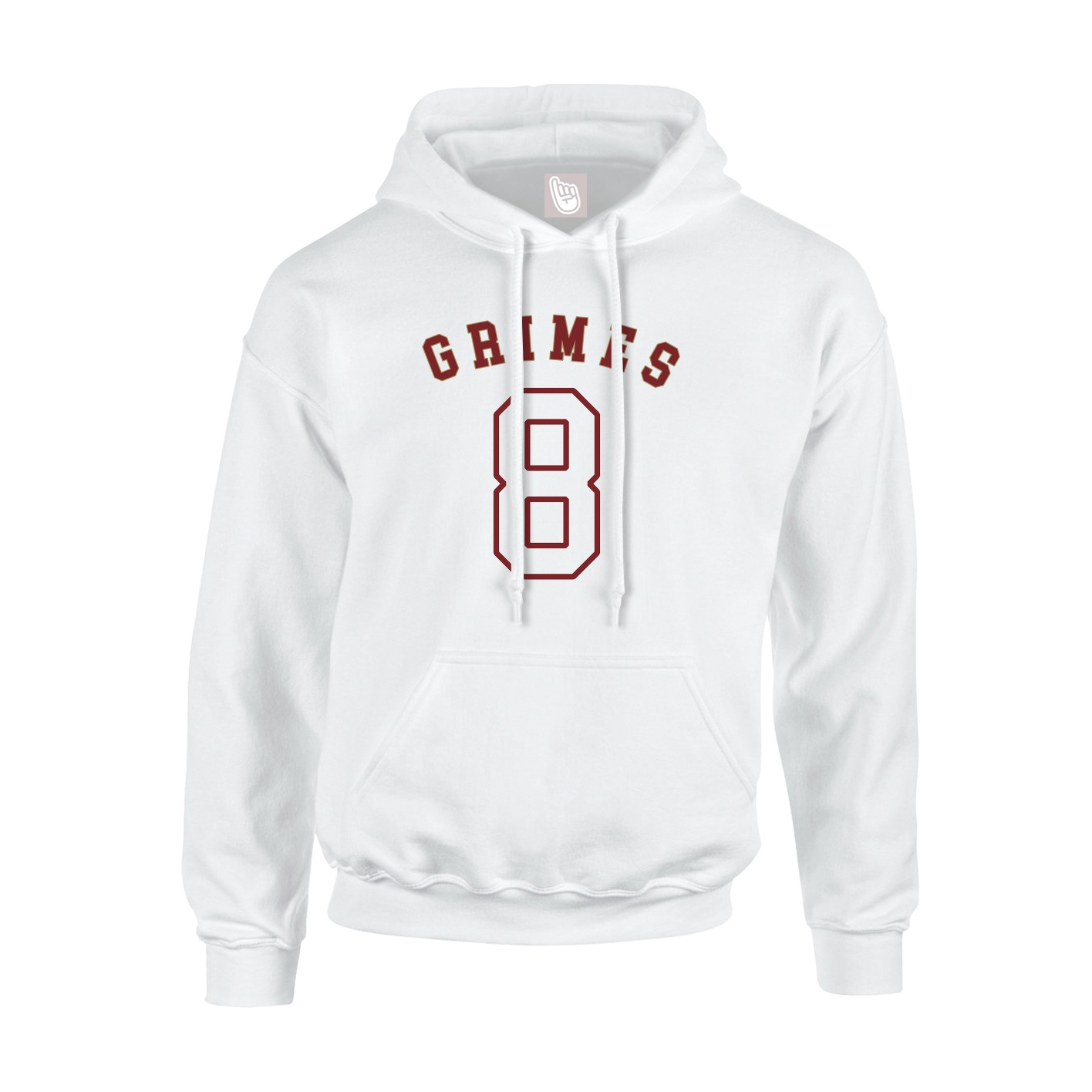 Hoodie — Shirsey Arch in White