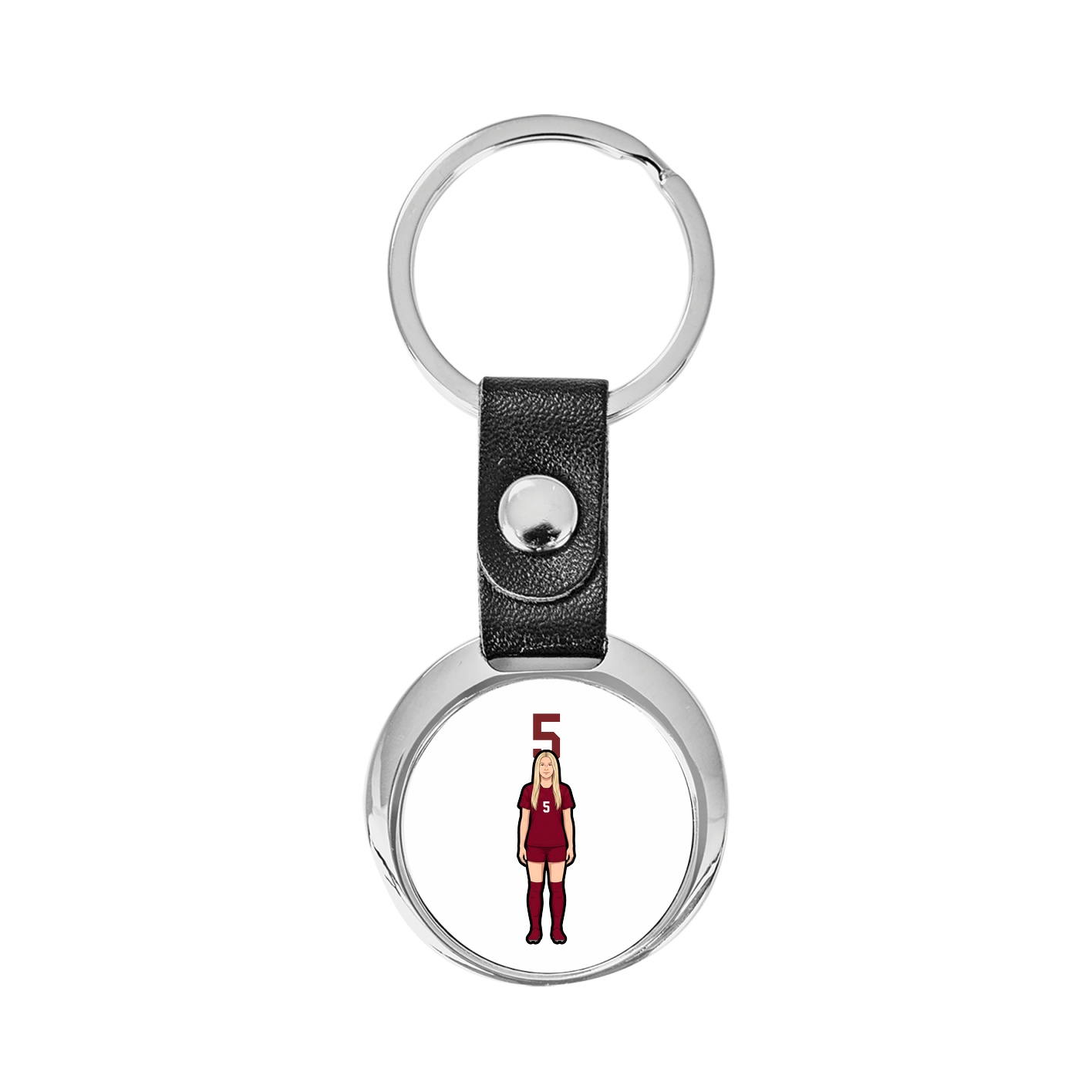 Key Chain — Number Top in Classic