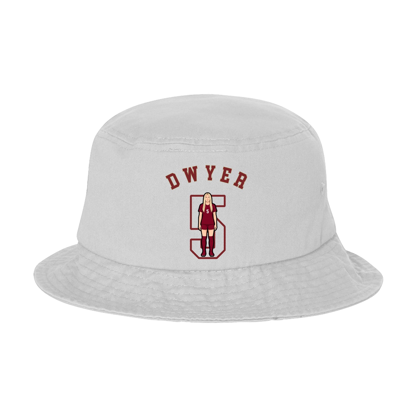 Bucket Cap — Shirsey Arch in White