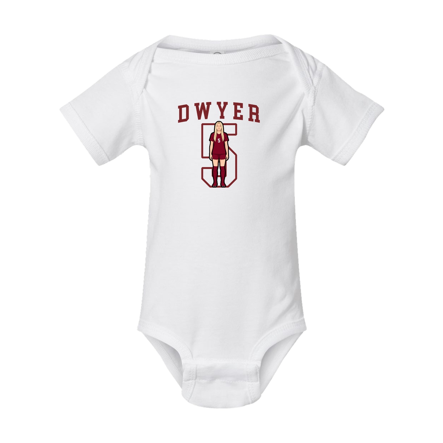 Baby Onesie — Shirsey in White