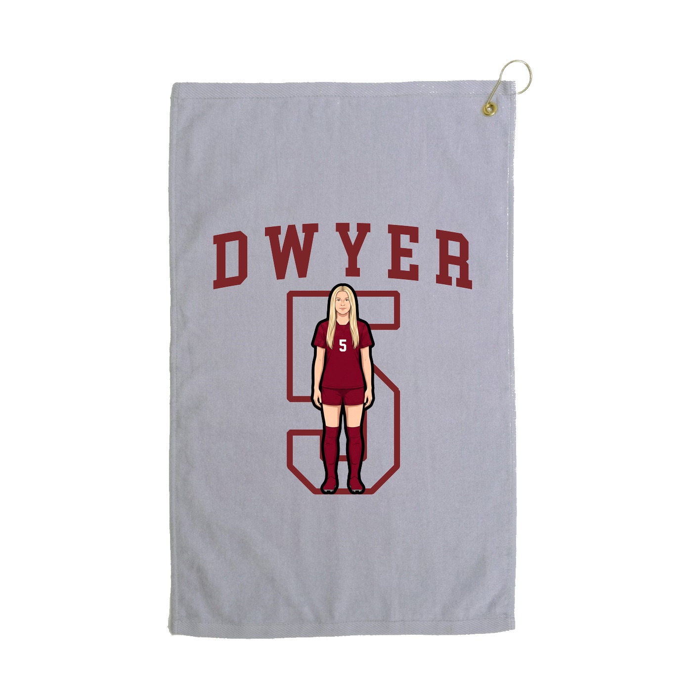 Golf Towel — Shirsey in Grey
