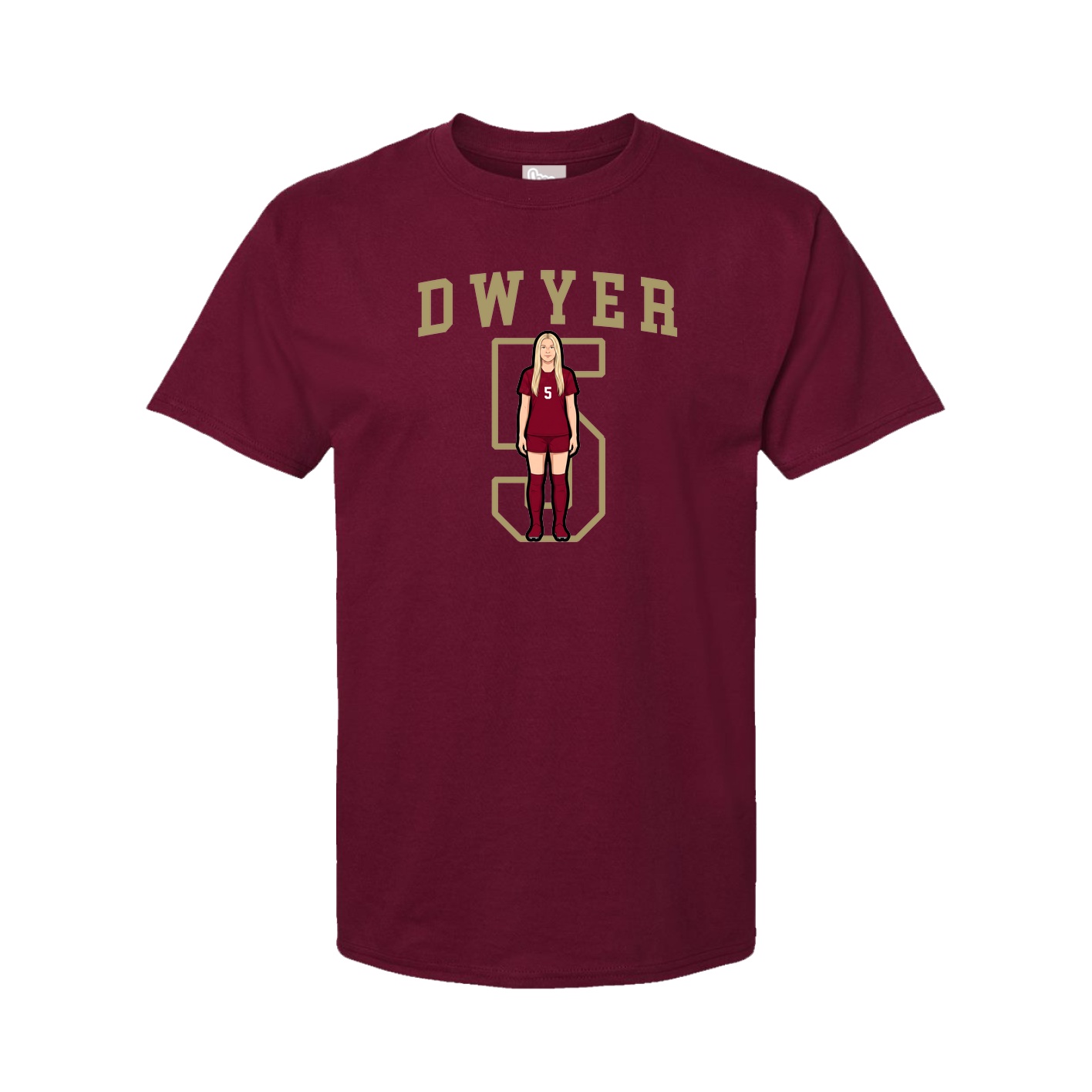 Youth Tee — Shirsey in Cardinal