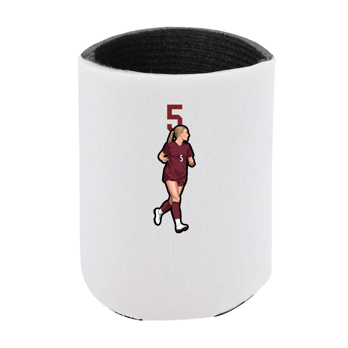 Can Holder — Number Top in White