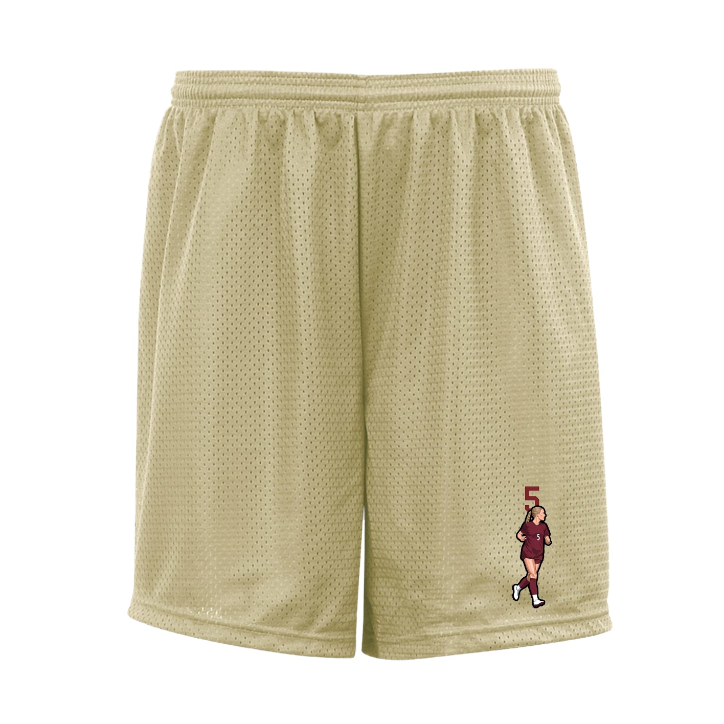 Shorts — Number Top in Vegas Gold