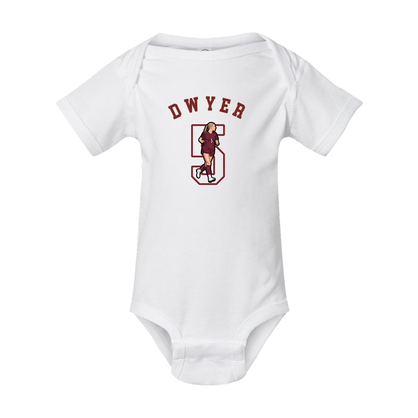 Baby Onesie — Shirsey Arch in White