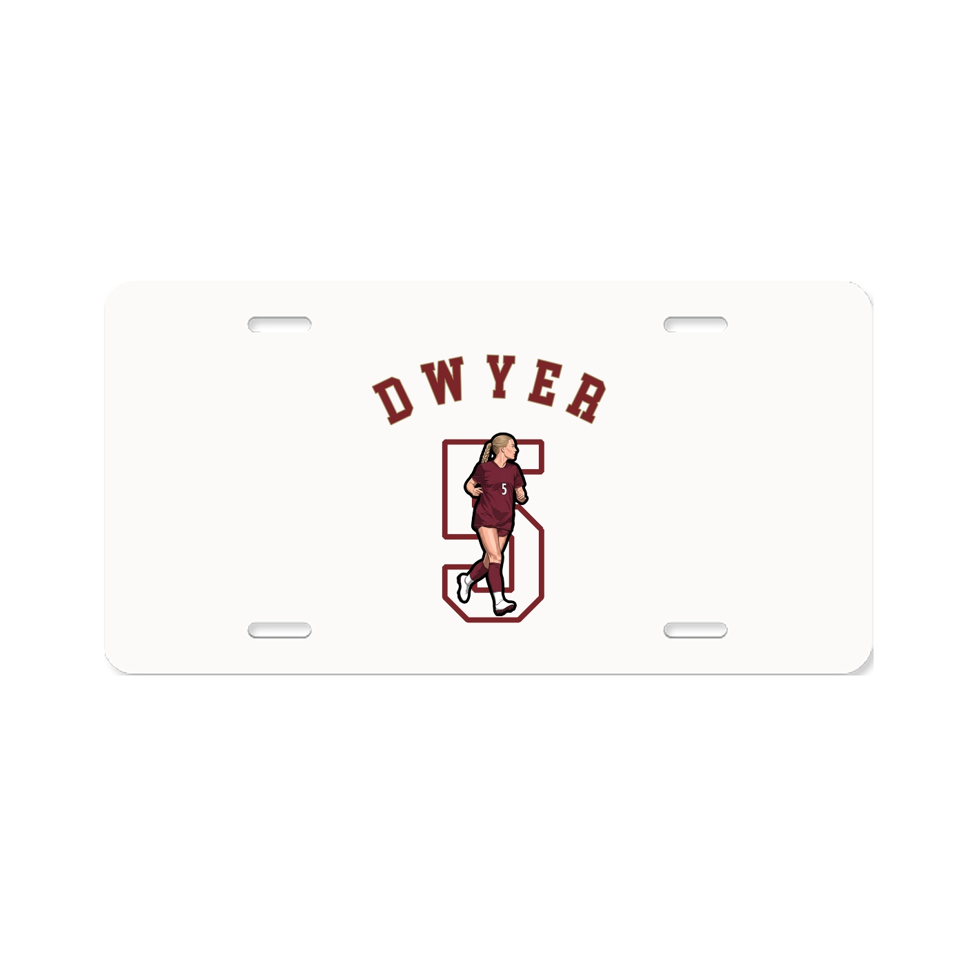 License Plate — Shirsey Arch in Classic