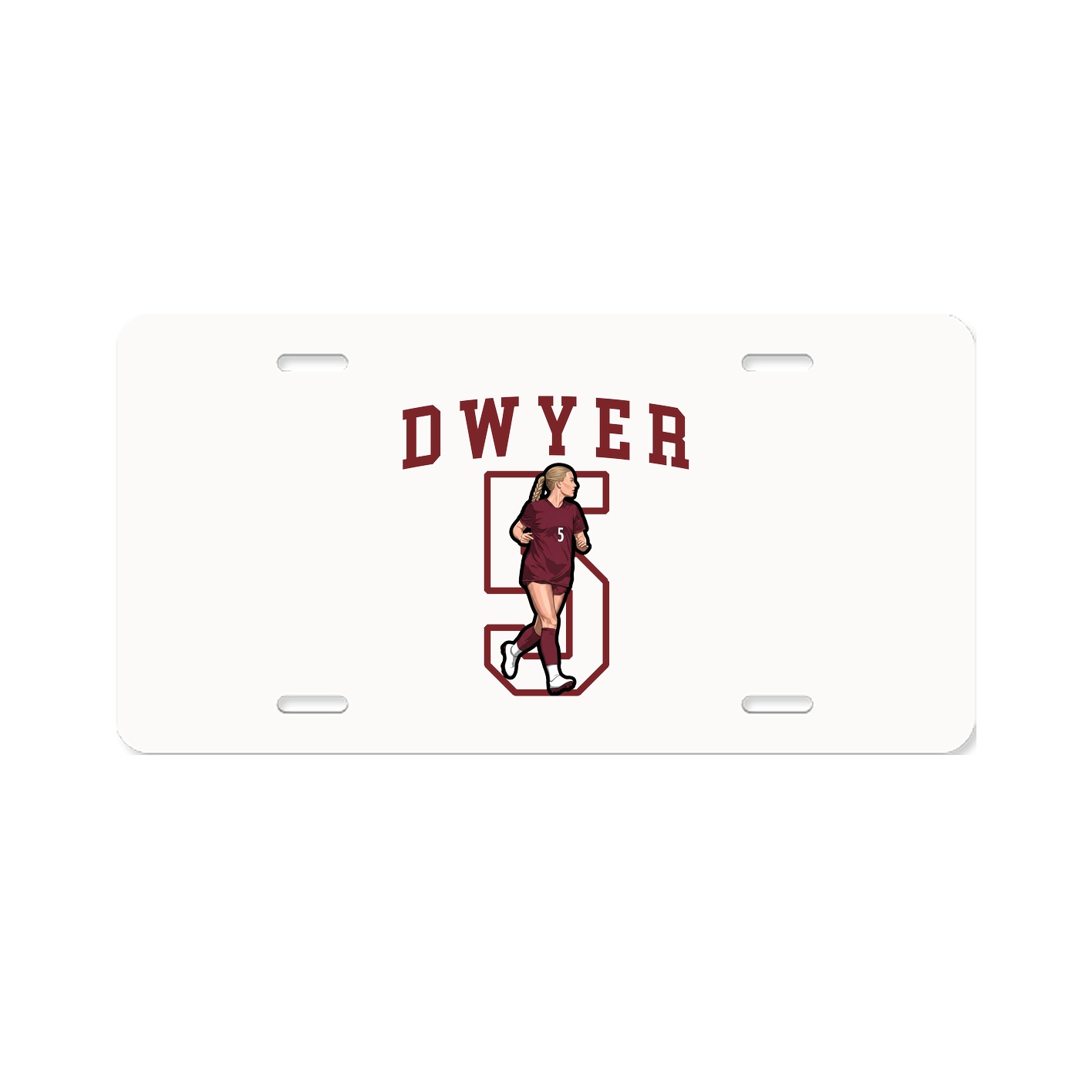 Aluminum License Plate