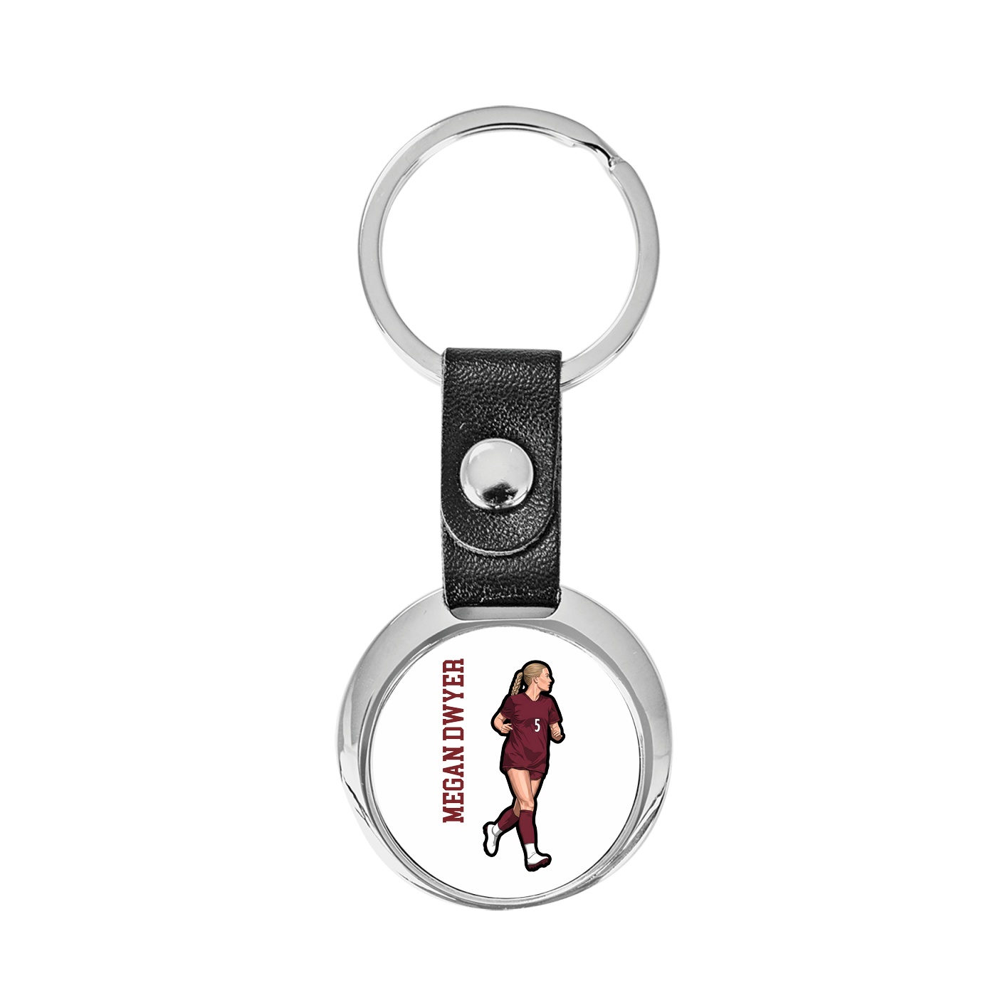 Key Chain — Name Vertical in Classic