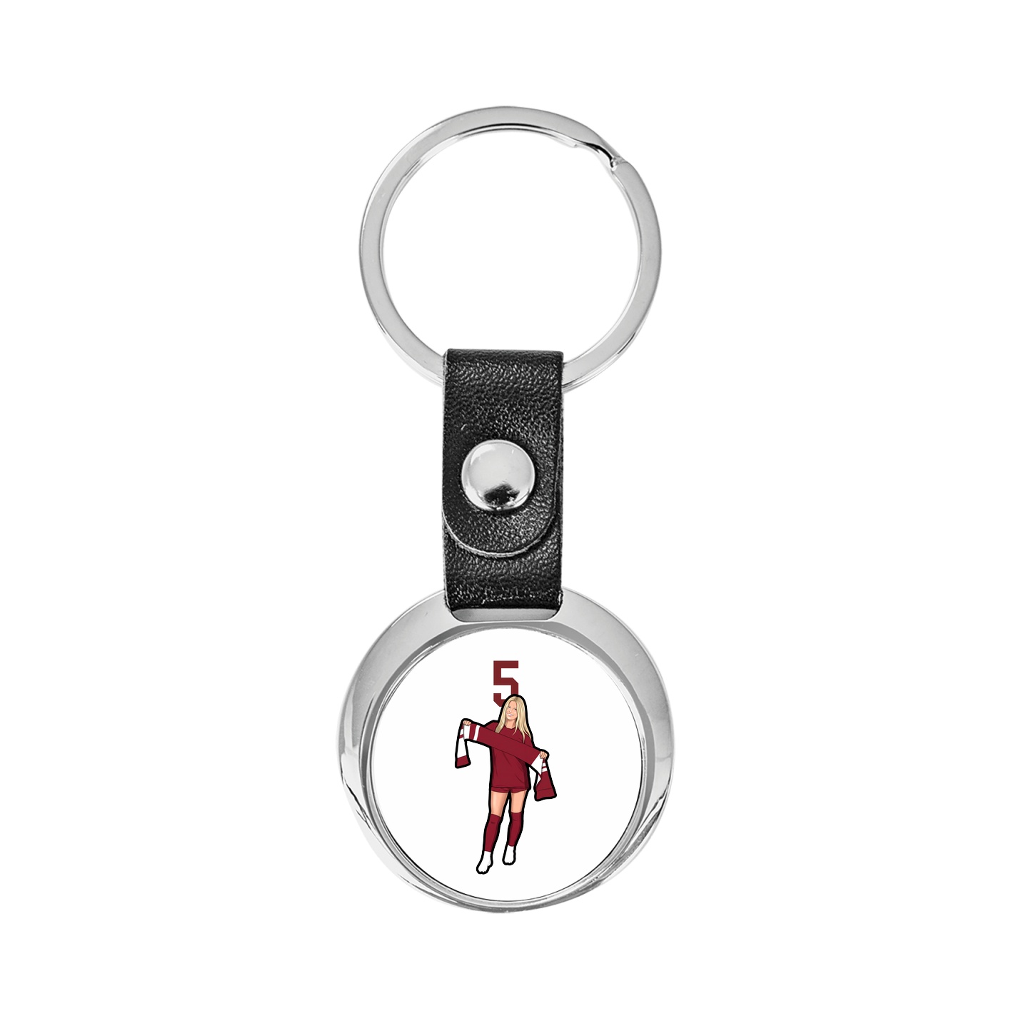 Key Chain — Number Top in Classic