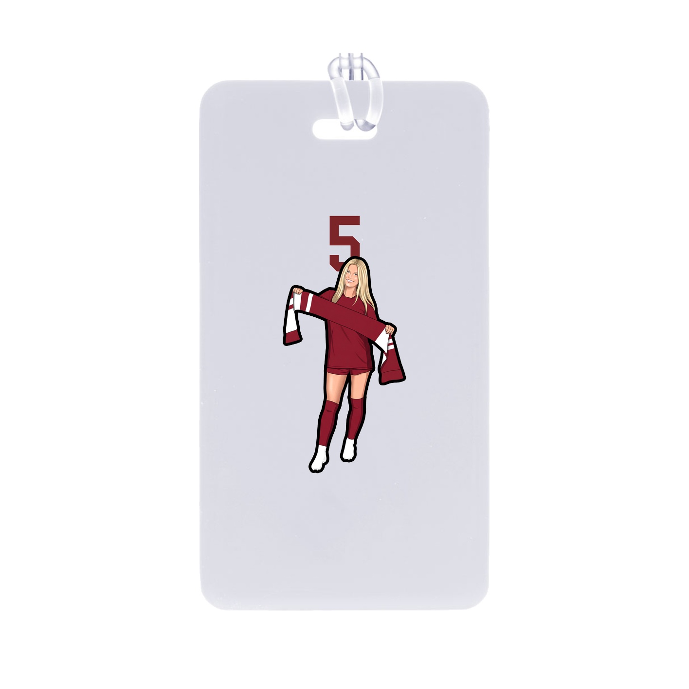 Bag Tag — Number Top in Classic