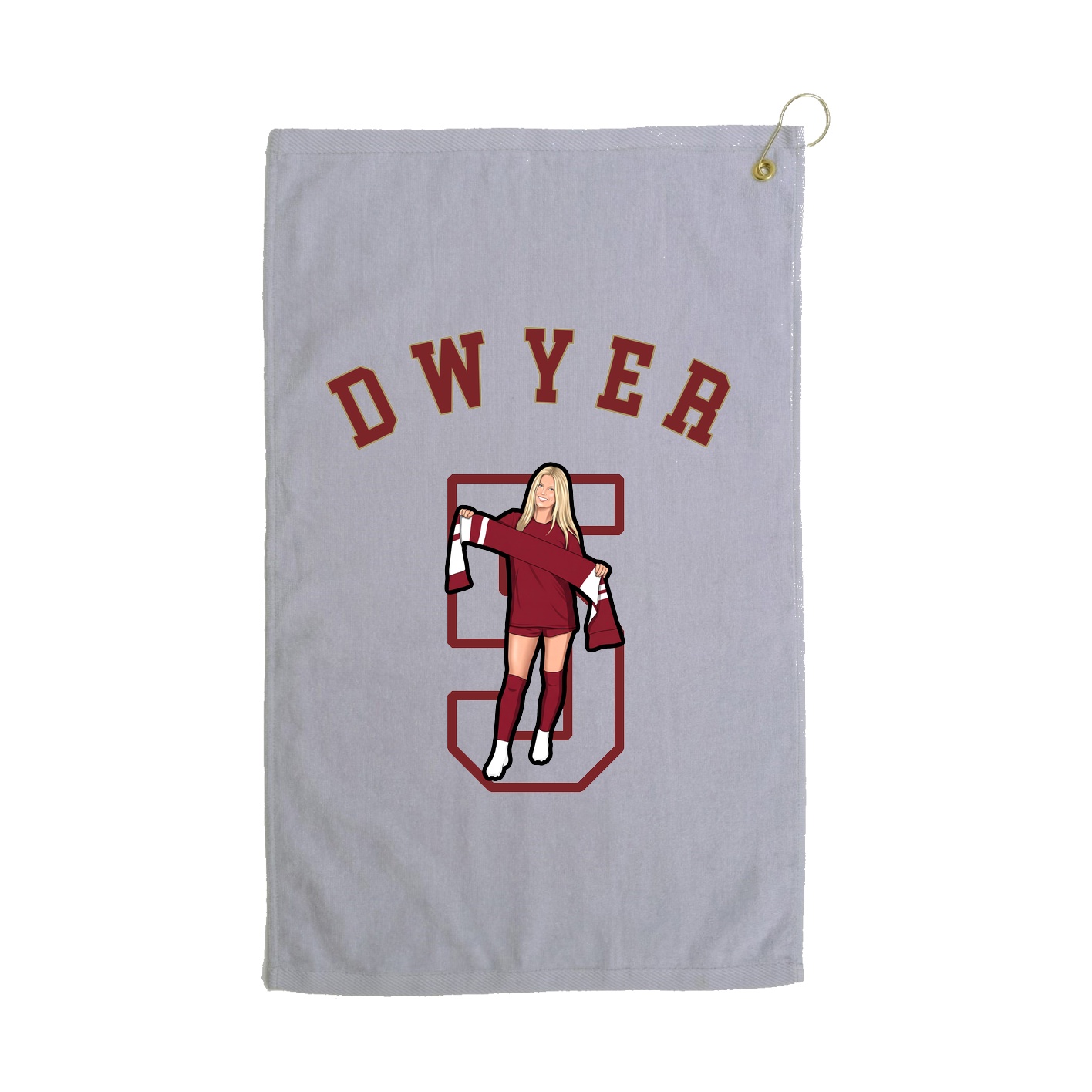 Terry Velour Golf Towel