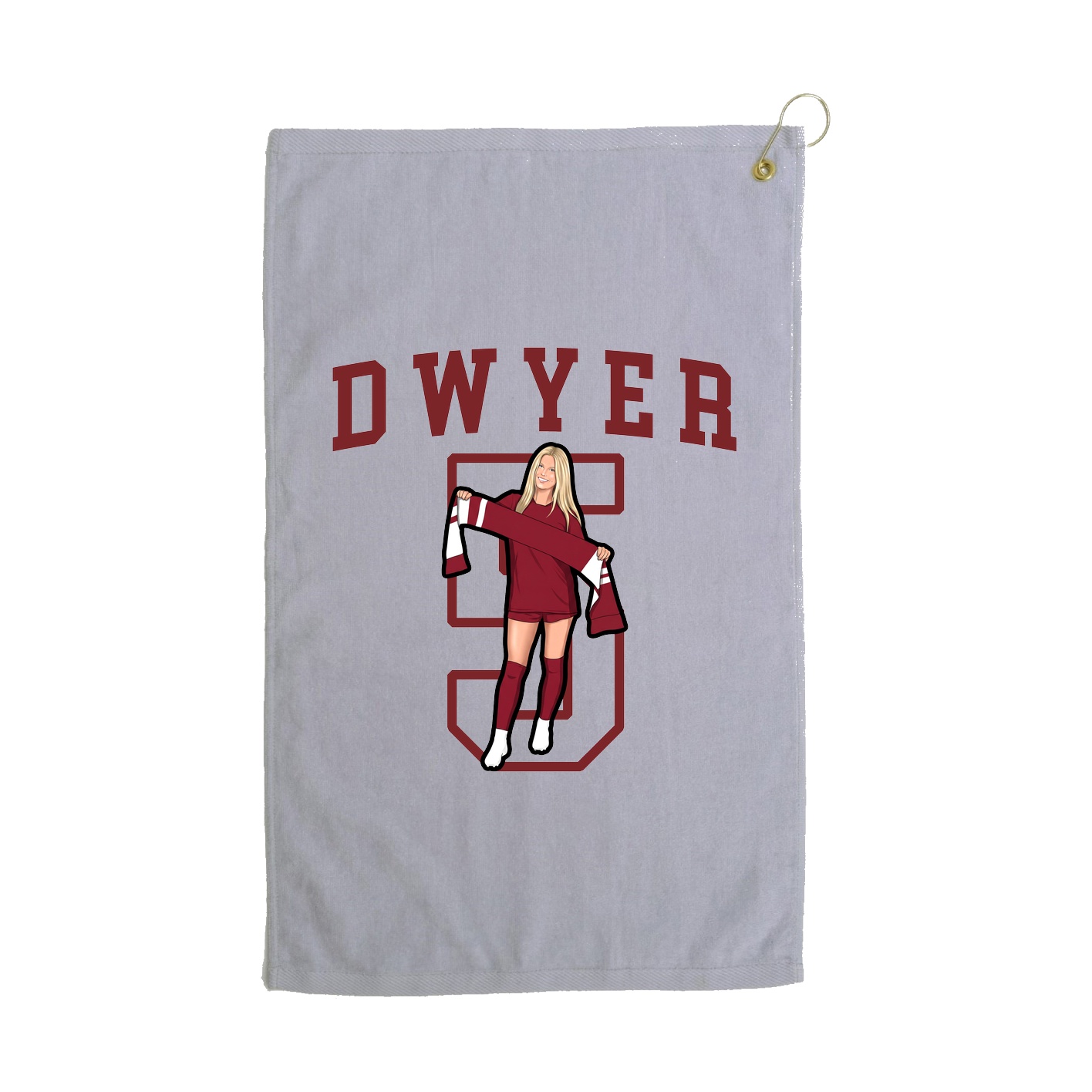 Golf Towel — Shirsey in Grey