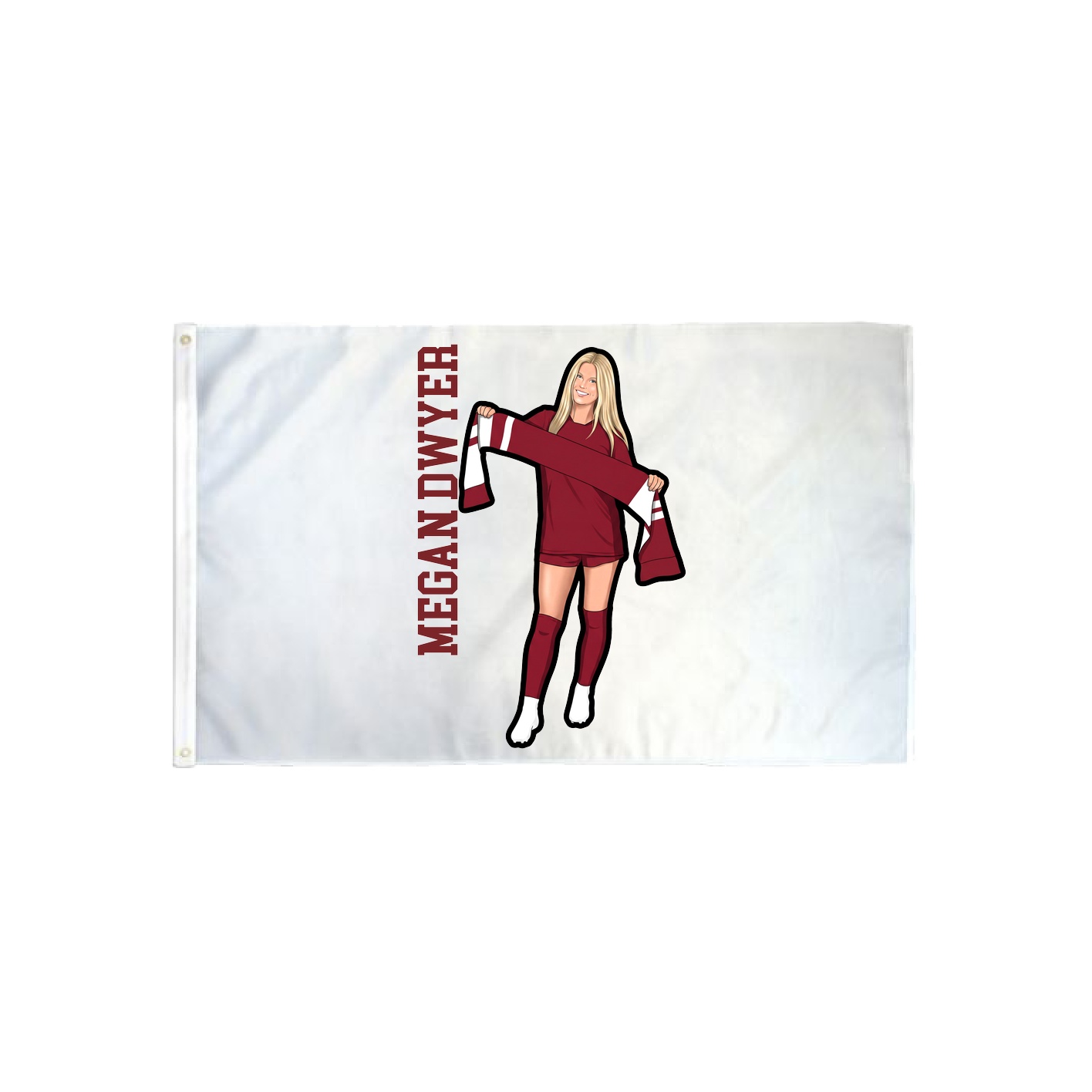 3x5 Flag — Name Vertical in Classic