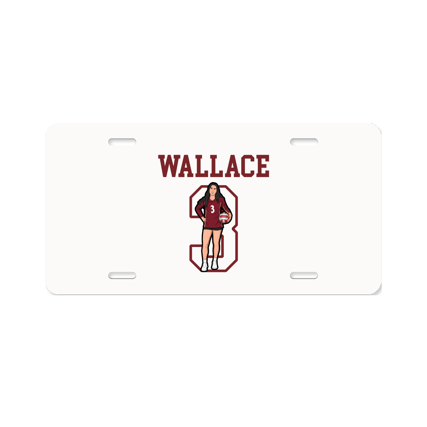 License Plate — Shirsey in Classic