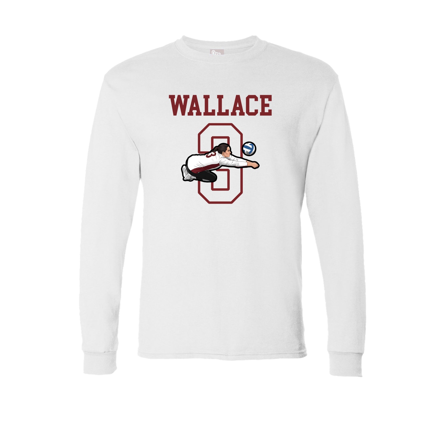 Long Sleeve Tee — Shirsey in White