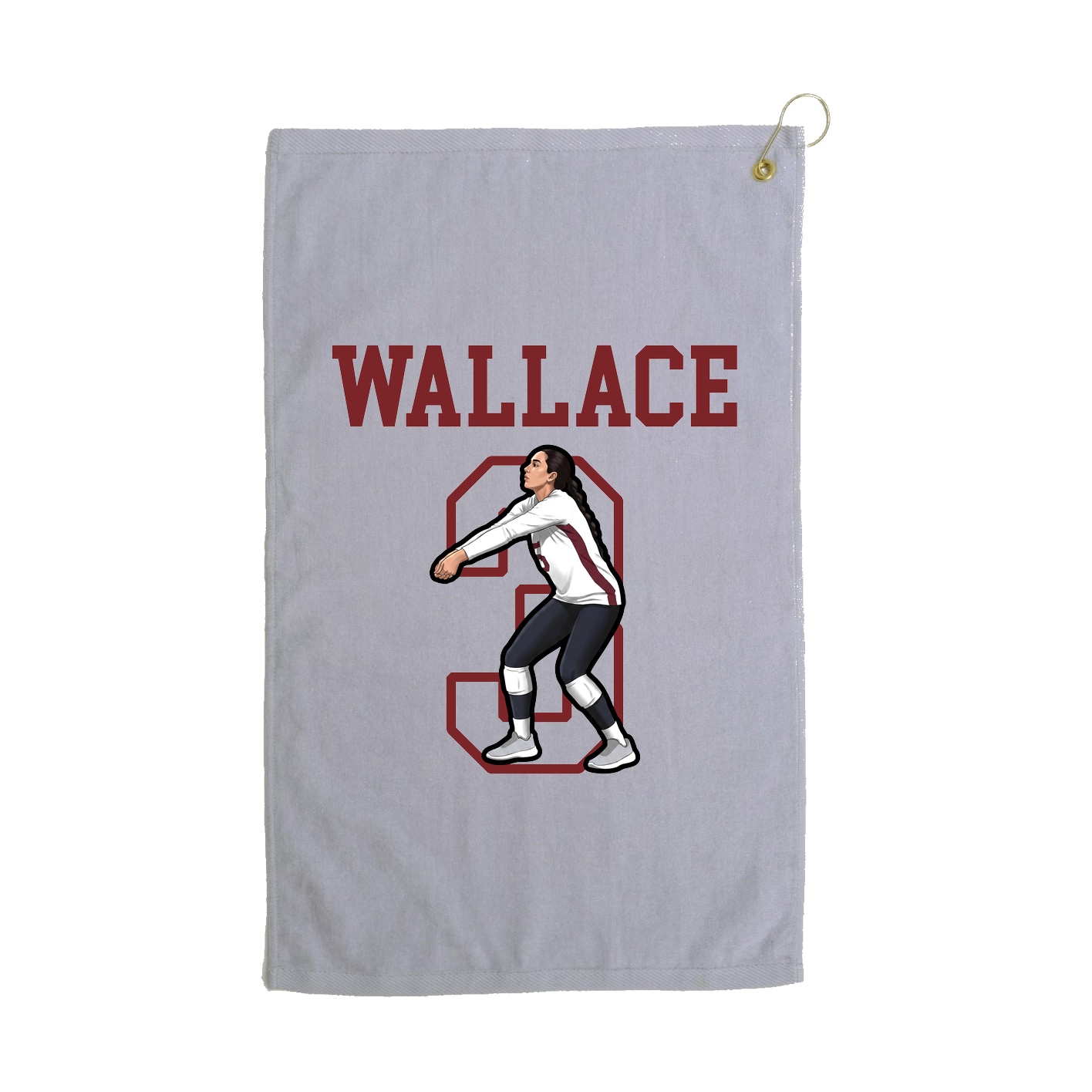 Golf Towel — Shirsey in Grey