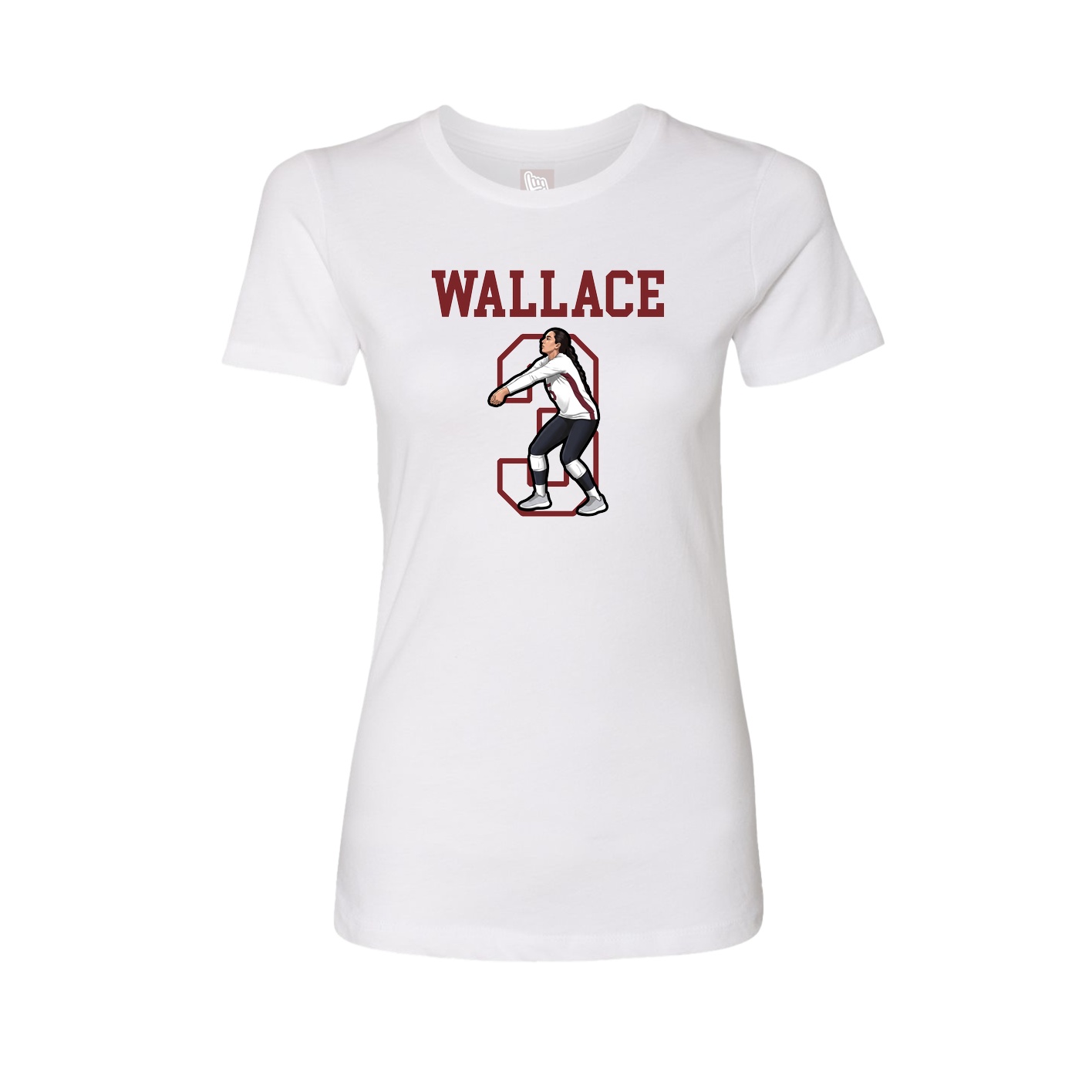 Fitted Women's Tee — Shirsey in White