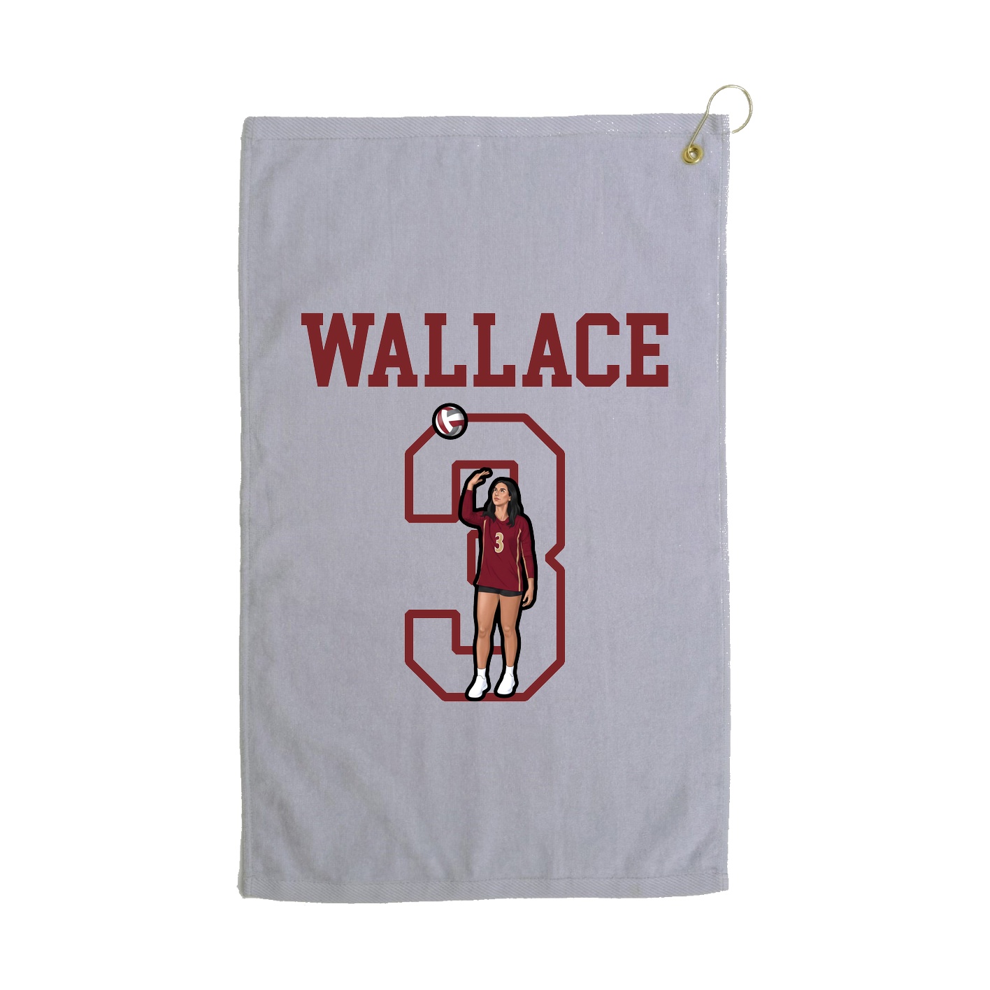 Golf Towel — Shirsey in Grey