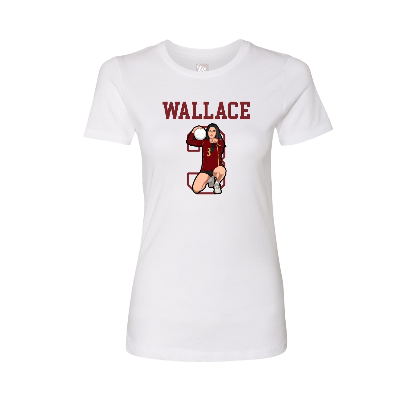Fitted Women's Tee — Shirsey in White