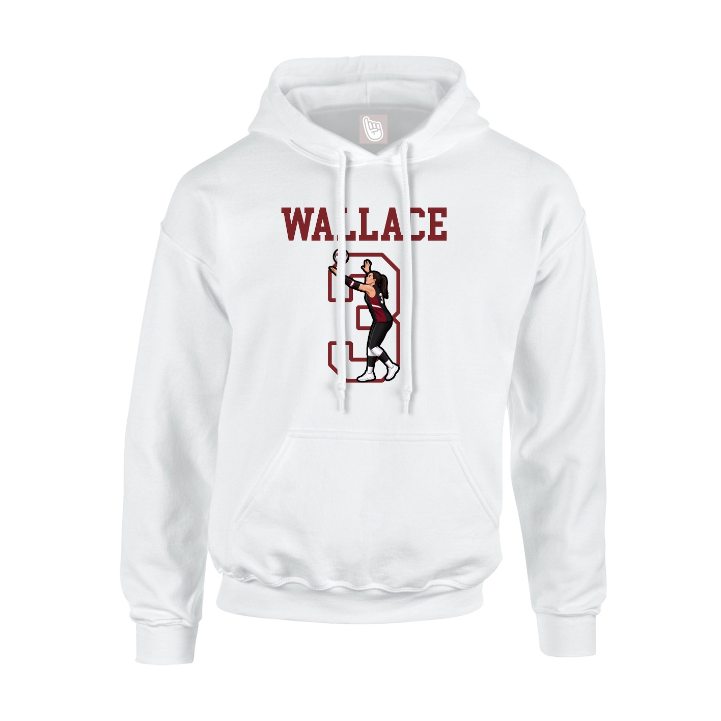 Youth Hoodie — Shirsey in White