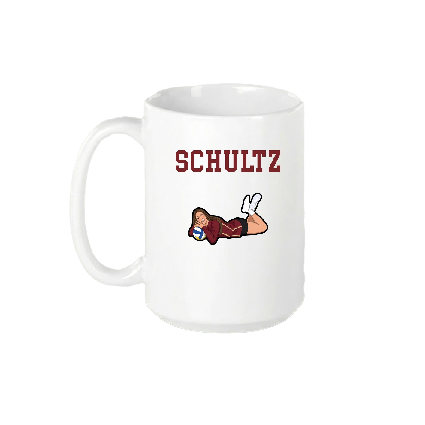 15oz Coffee Mug — Shirsey in White