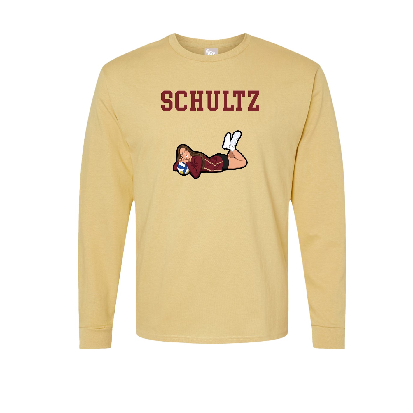Long Sleeve Tee — Shirsey in Vegas Gold
