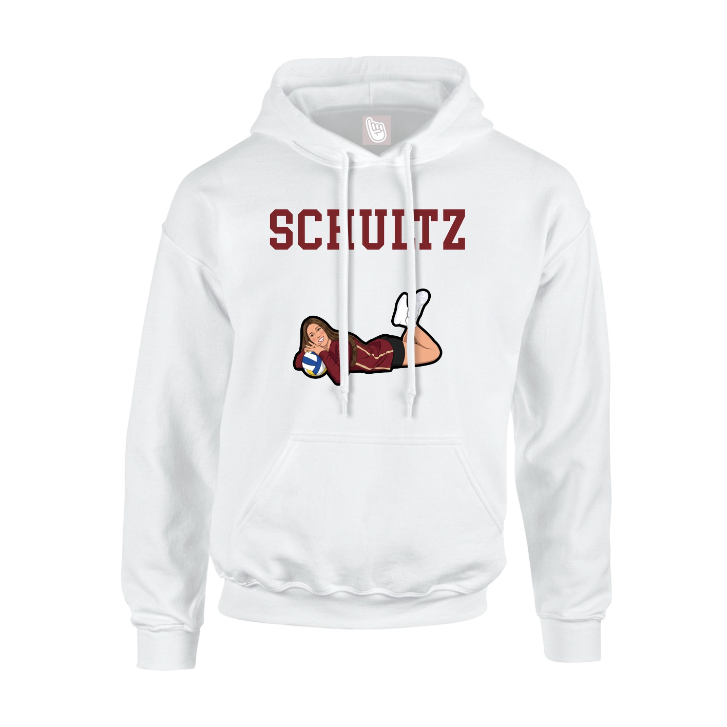 Youth Hoodie — Shirsey in White