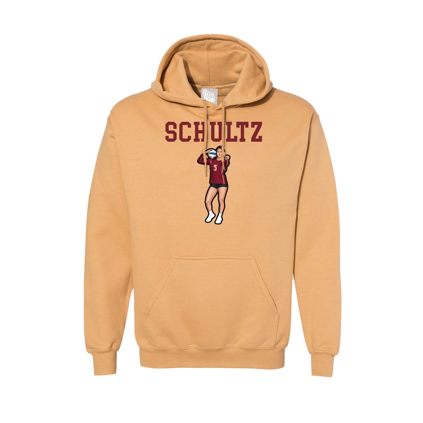 Hoodie — Shirsey in Vegas Gold