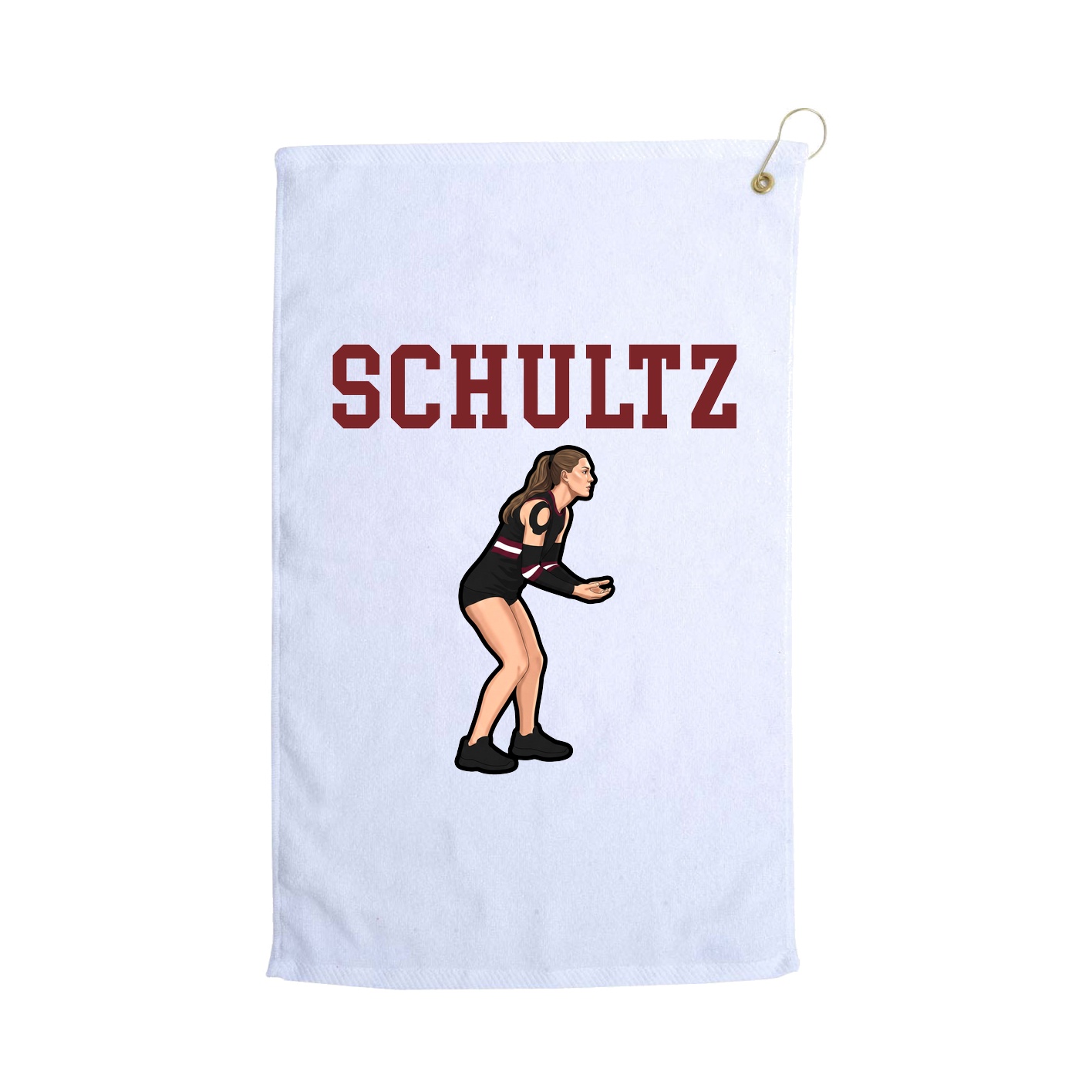 Golf Towel — Shirsey in White