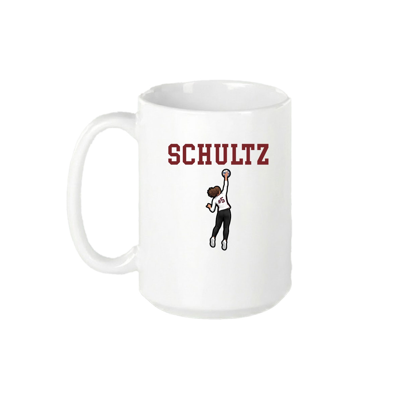 15oz Coffee Mug — Shirsey in White
