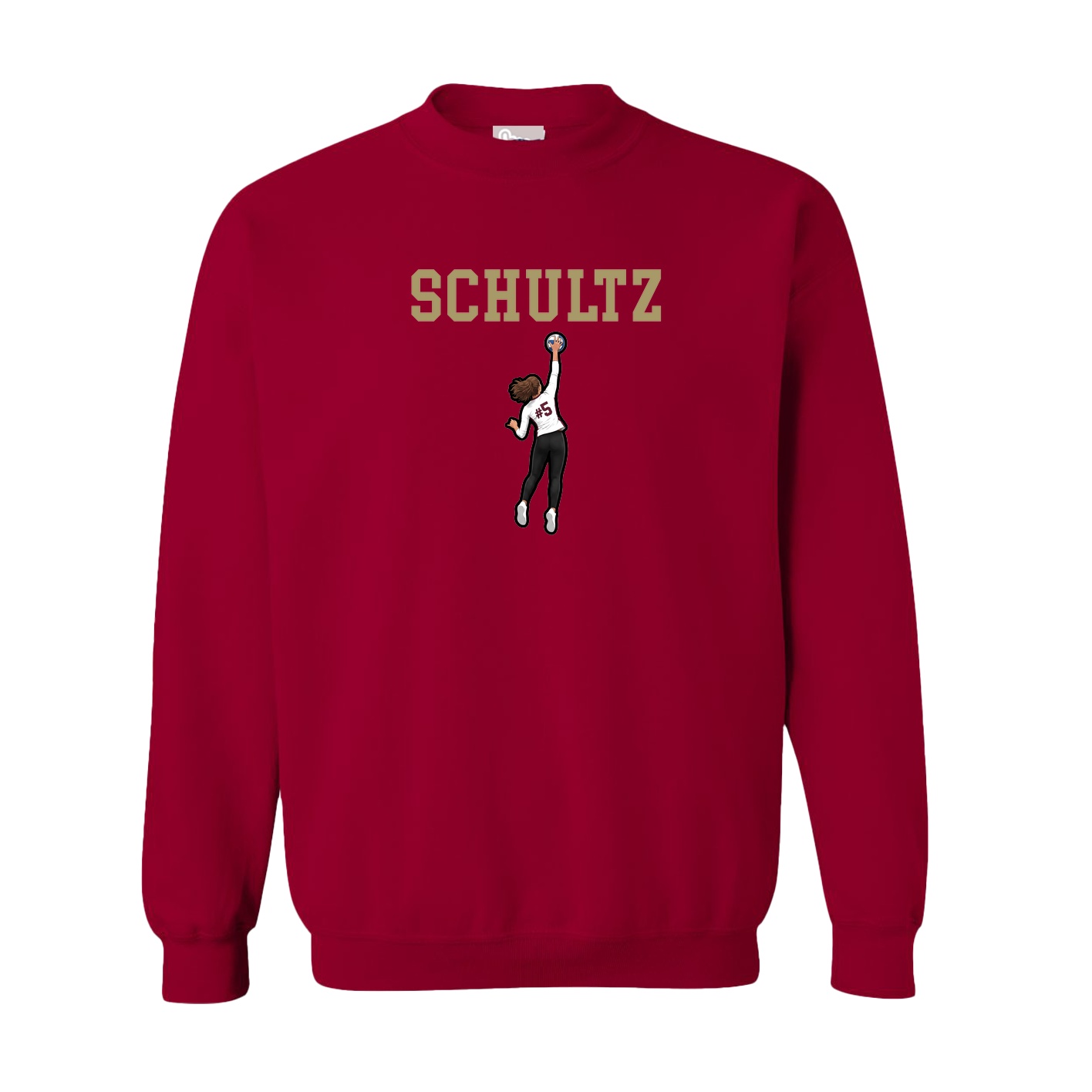 Fleece Crew — Shirsey in Cardinal