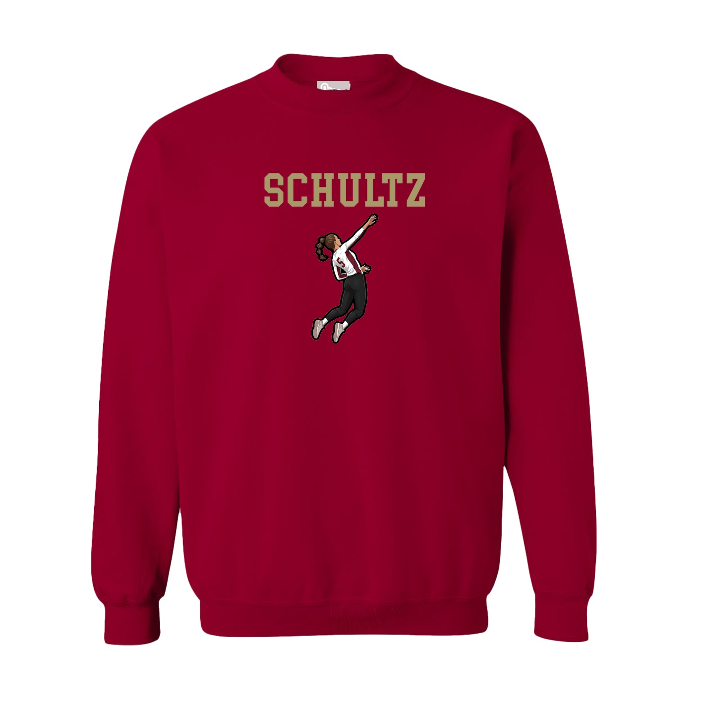 Fleece Crew — Shirsey in Cardinal