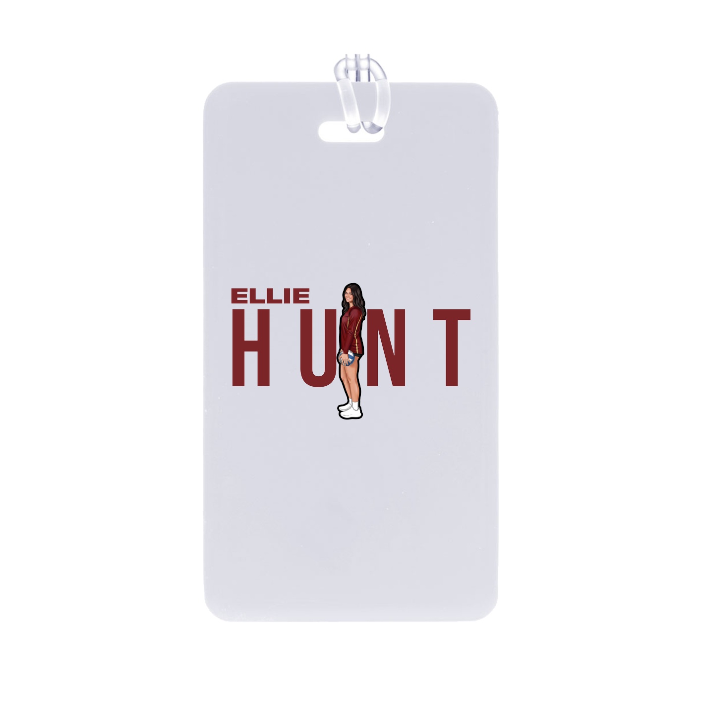 Bag Tag — Player Name in Classic