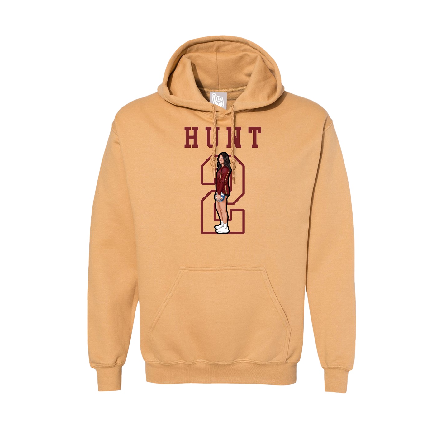 Hoodie — Shirsey in Vegas Gold
