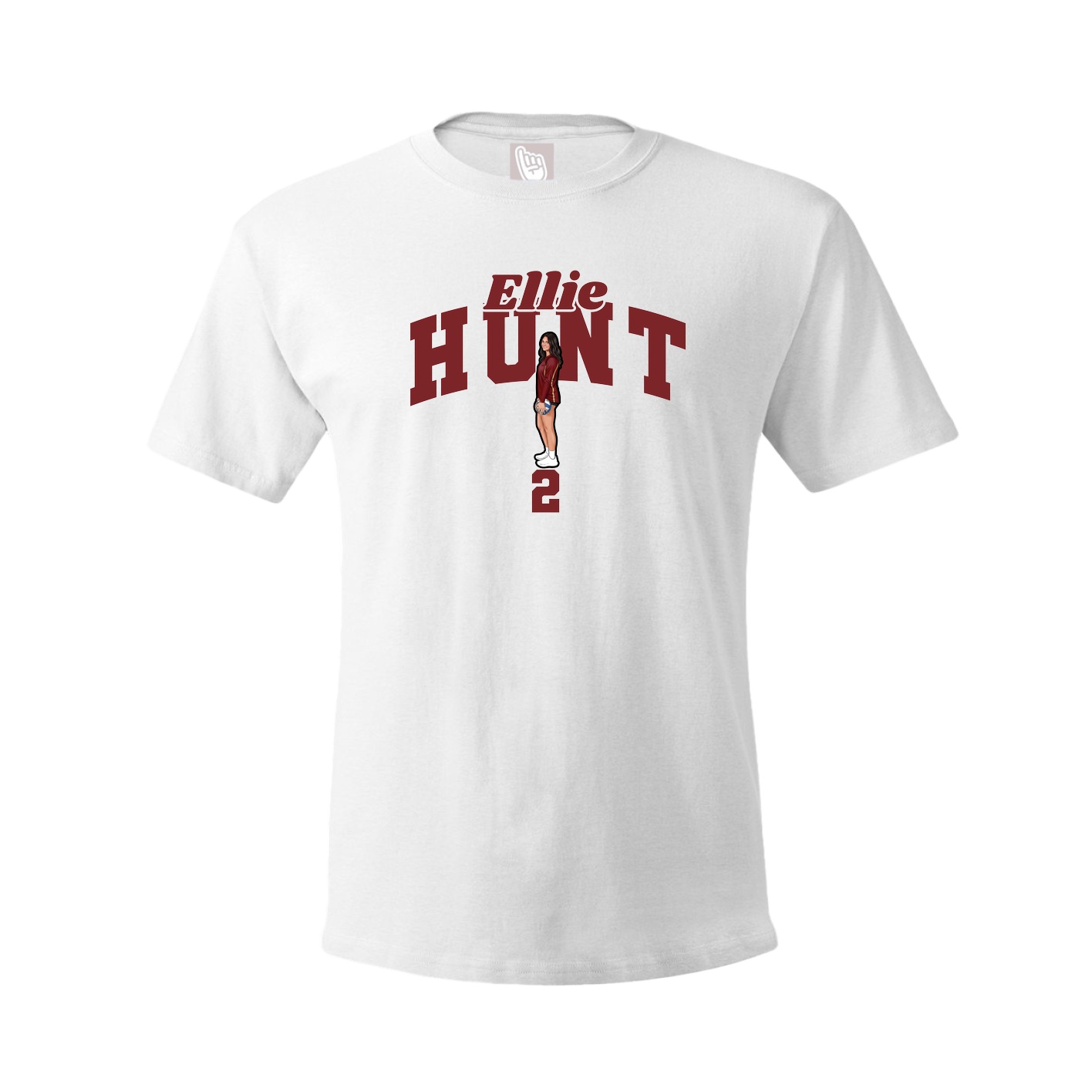 Tee — Signature Arch in White