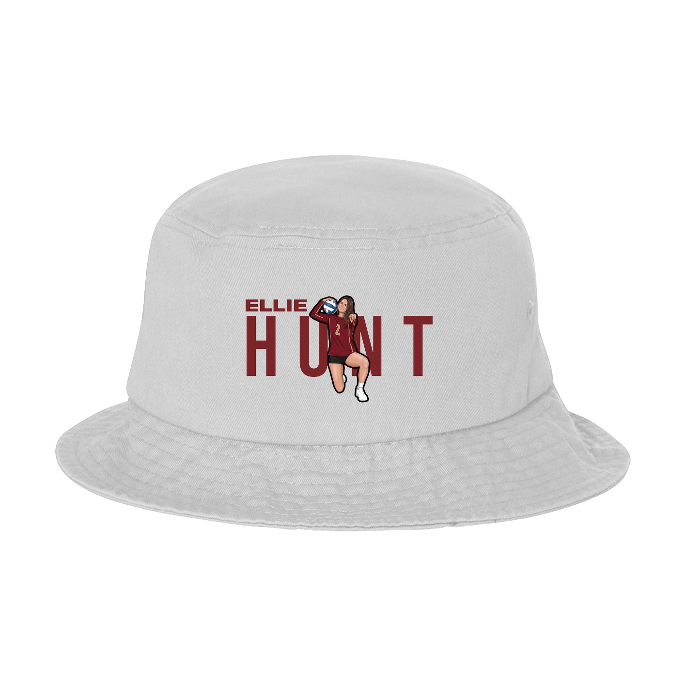 Bucket Cap — Player Name in White
