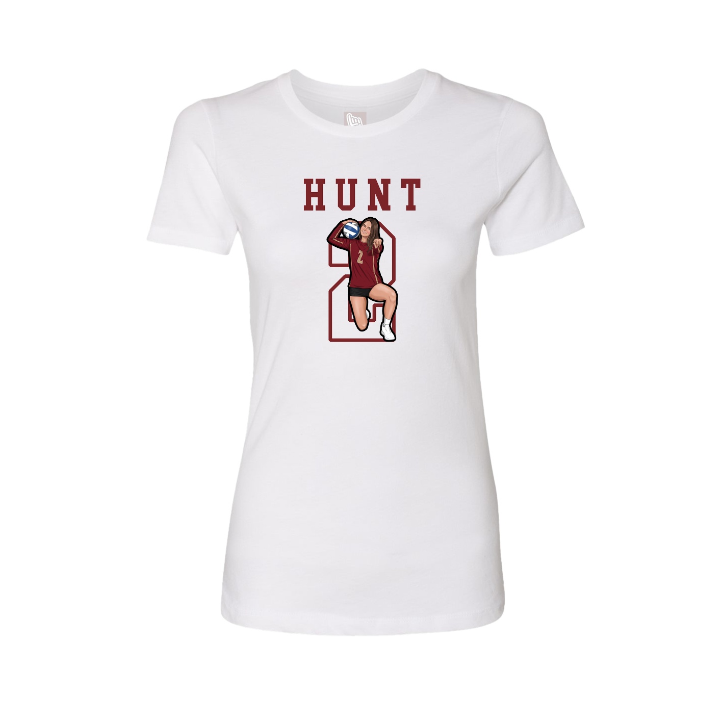 Fitted Women's Tee — Shirsey in White