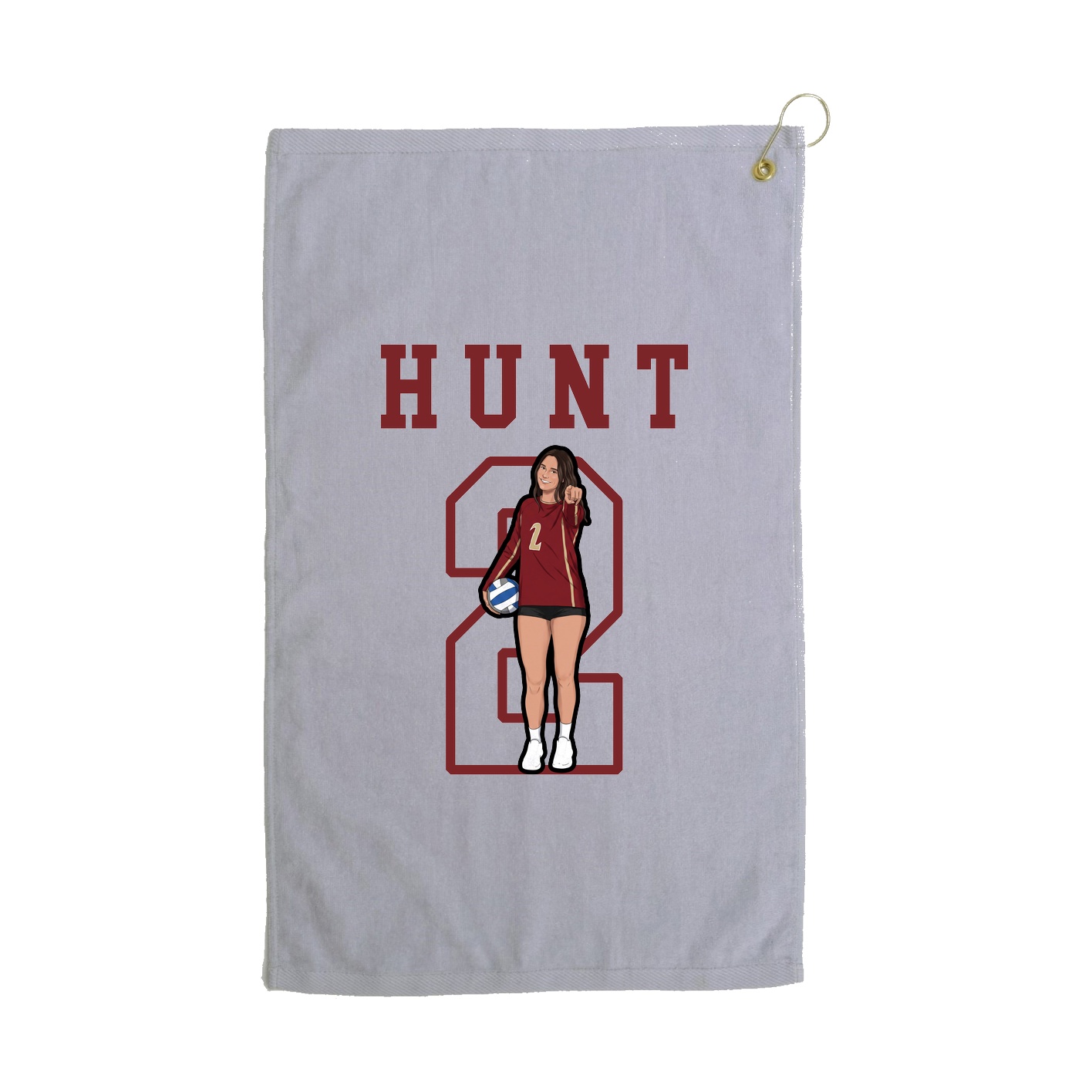Golf Towel — Shirsey in Grey