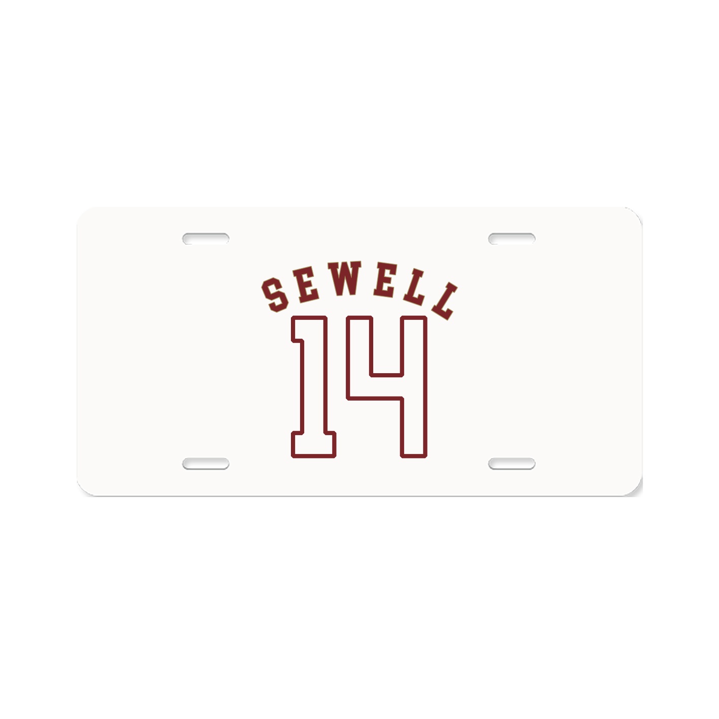 License Plate — Shirsey Arch in Classic
