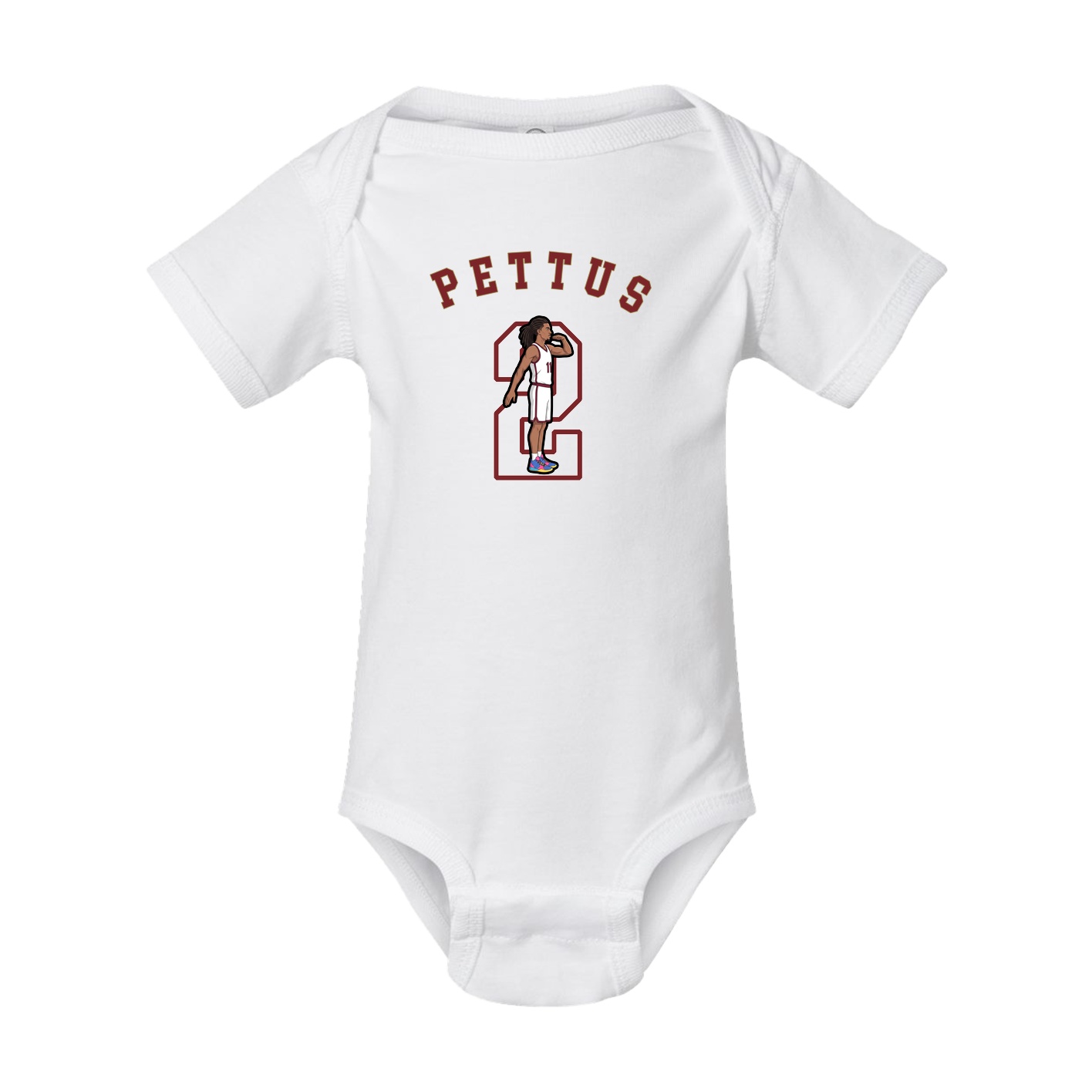Baby Onesie — Shirsey Arch in White