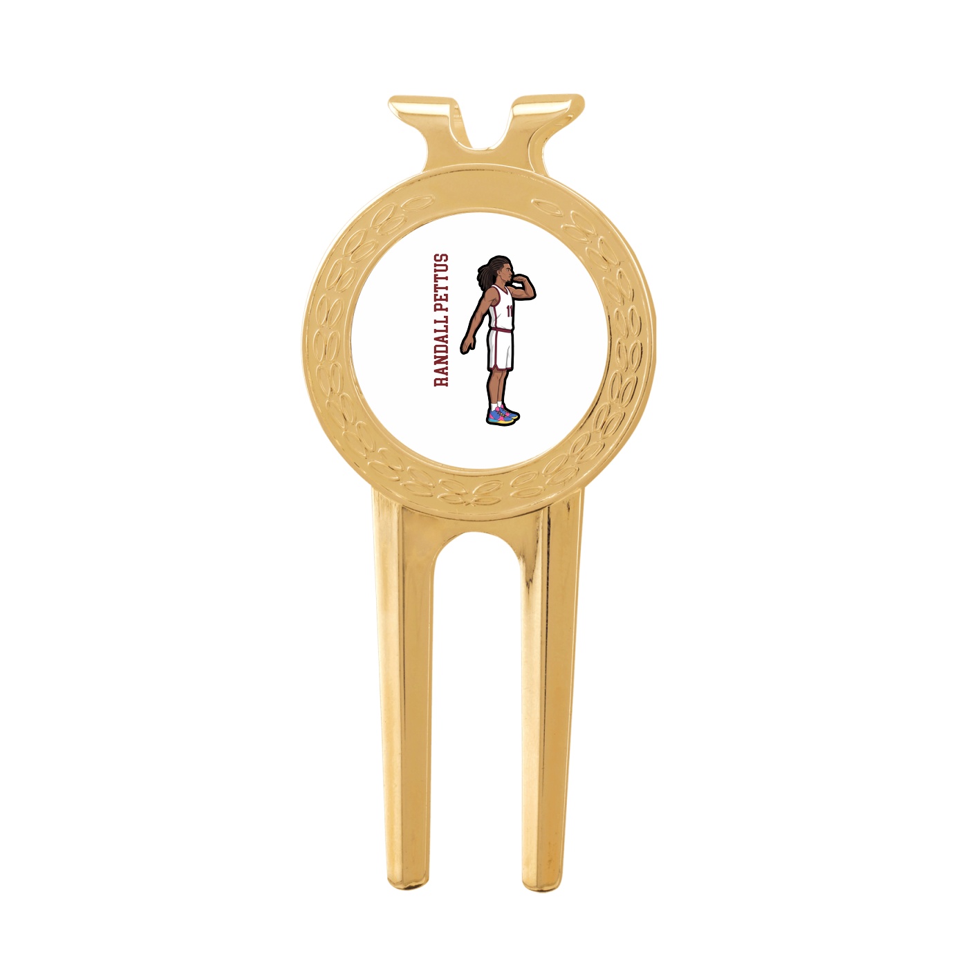Divot Tool with Ball Marker — Name Vertical in Classic