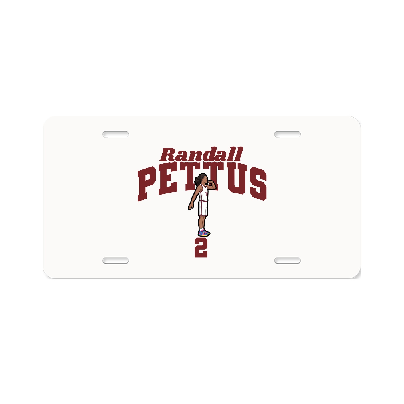 License Plate — Signature Arch in Classic